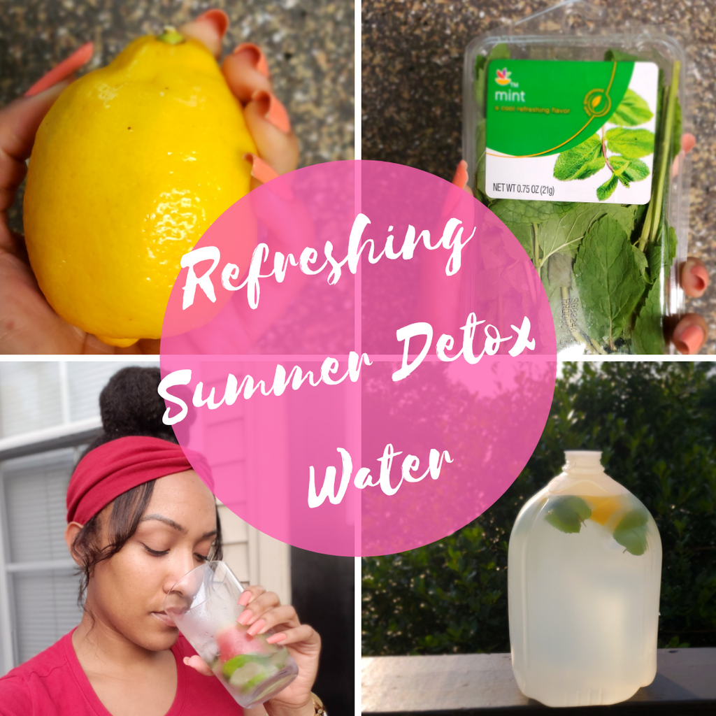 Lemon Mint Detox Water
