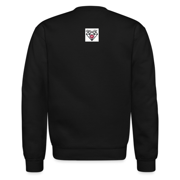 Glam Fit Club, Not Designer Crewneck - black