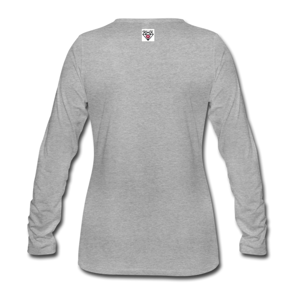 Glam Fit Long Sleeve Basic - heather gray