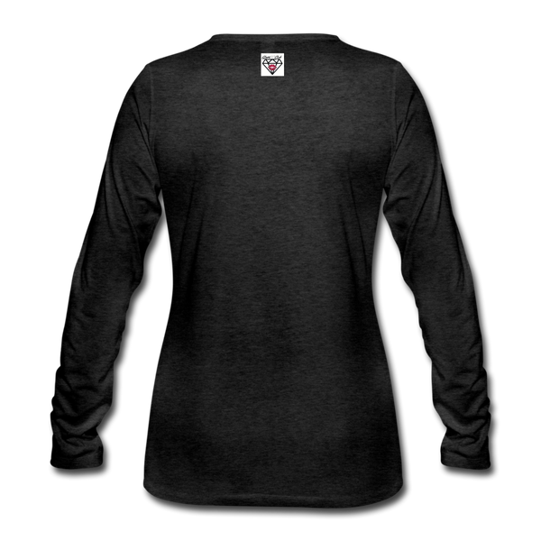 Glam Fit Long Sleeve Basic - charcoal gray